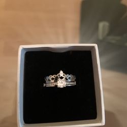 925 sterling silver ring set