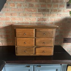 Vintage Cabinet of Drawers 