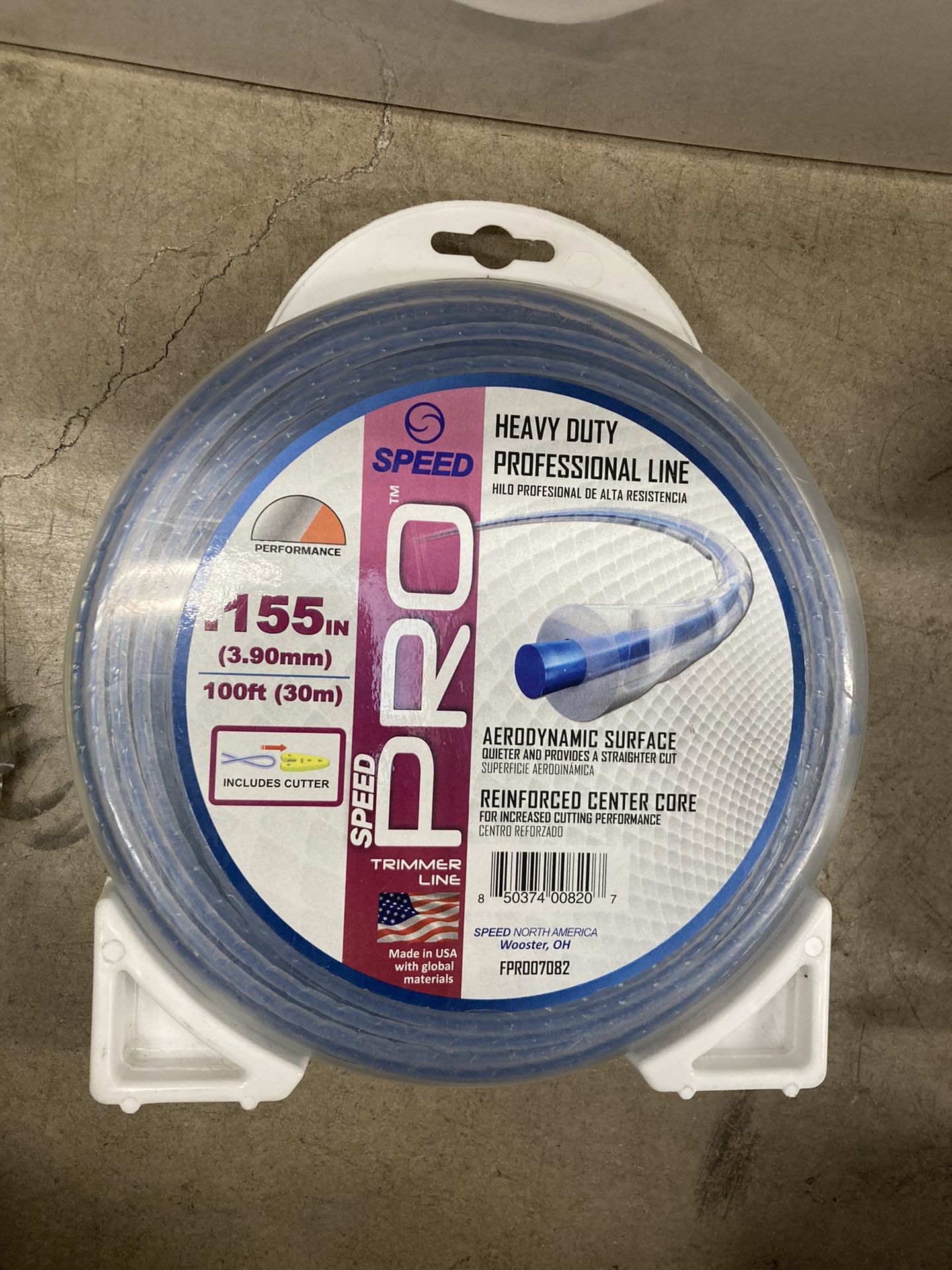 SPEED PRO 0.155 in. x 100 ft. Heavy-Duty Professional Trimmer Line for Walk Behind Trimmers