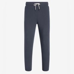 Express Blue Solid Jogger Pants, Size: Medium, Style: Joggers