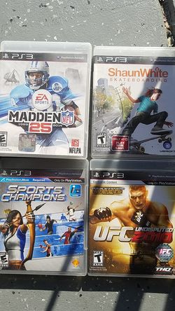 Sports games ps3