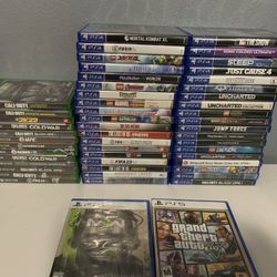 PS4 Xbox One And PS3 Games 