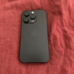 Unlocked Apple iPhone 14 Pro Space Black 