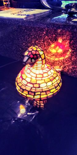 Tiffany Stained Glass Lamp