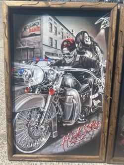 Framed art Ride or Die