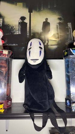 Vintage 2000s Studio Ghibli Spirited Away No - Face Plush Backpack
