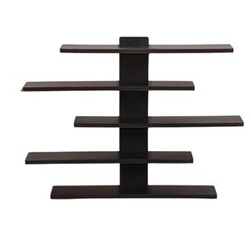 Wall-Mounted Display Rack, 5-Tier Design, Modern Home Decor Storage Shelf For Bathroom, Bedroom, Living Room, Office - Suitable For Cosmetics, Figurin