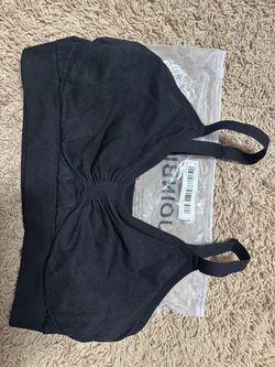 Black sports bra S-M