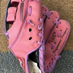 Youth Girls Softball Glove 