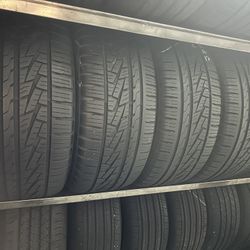 SET OF TIRE 245 50 17 FALKEN 85% LIFE