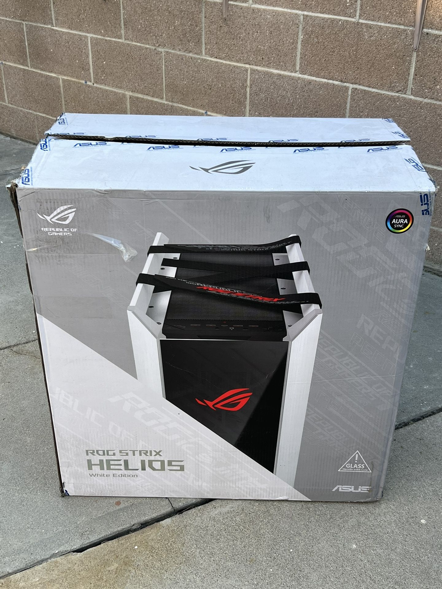 ASUS ROG Strix Helios GX601 Mid-Tower Case (White)
