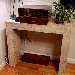 Vintage Marble Console Table