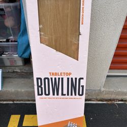 Tabletop Bowling Alley 38 Inches Long By 12 Inches Wide
