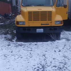Long Bed Box Haul Truck