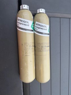 Nitrogen high-pressure tanks