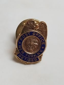 COLLECTIBLE USPS Retired Pin,  FREE Shipping