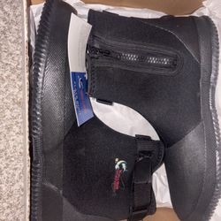 Never Worn Worldwide Sportsman Black Boot Flats Men’s Size 13