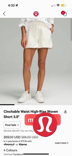 lululemon shorts