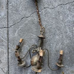 Antique Brass Hanging Light 