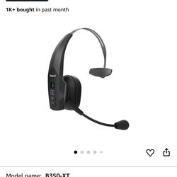 BlueParrott B350-XT Mono Bluetooth Wireless Headphones