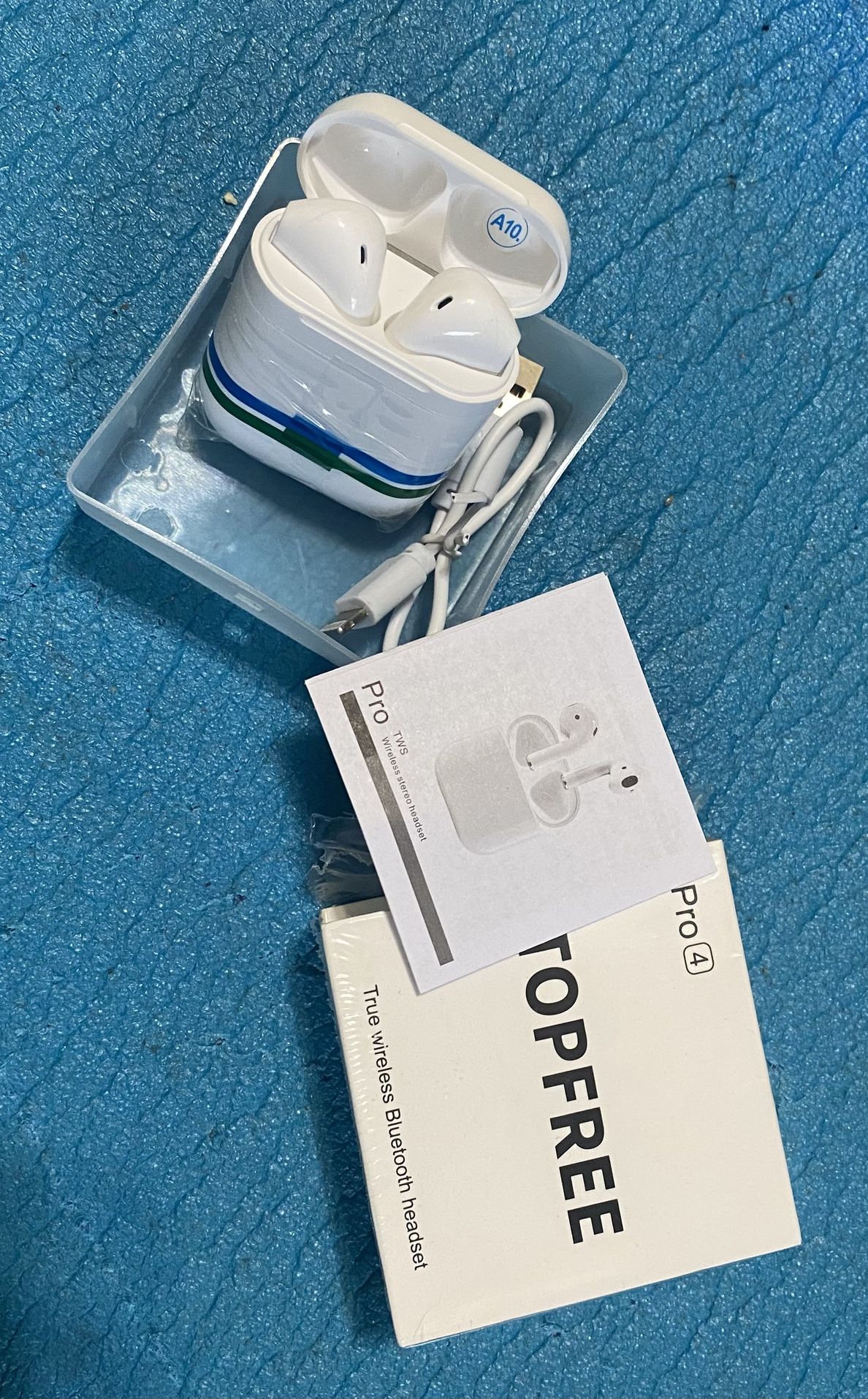 True wireless Bluetooth headset