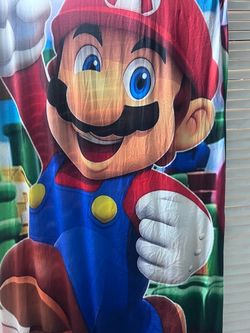 Mario bros arch backdrop