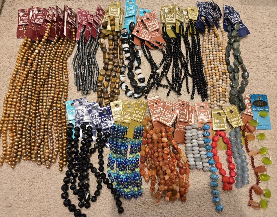 Lot of Assorted Bead Strands 4