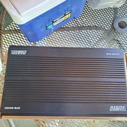 Sundown Audio Amp and  Skar Subwoofer 