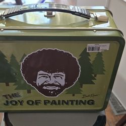Bob Ross Lunch Box