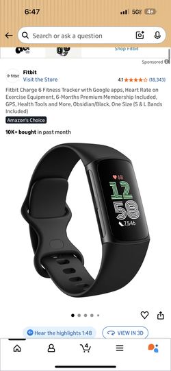 Fitbit Charge 6 