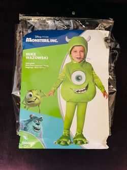Monsters Inc. Mike Wazowski Toddler Costume
