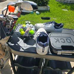 Golf bag  and gun safe