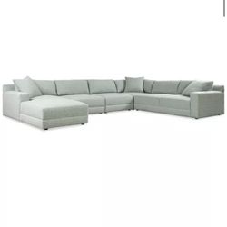 Mayela 5-Pc. Fabric Chaise Sectional