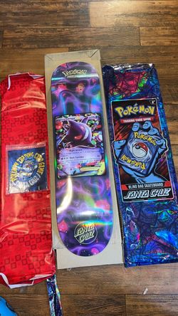Santa Cruz x Pokemon blind pack Gengar