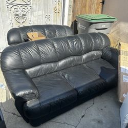 Leather Sofa & Love Seat 4 Sale 