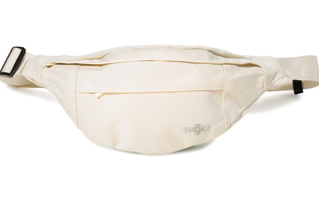 SHOKZ Waist Pack - Slim Running Belt Fanny Pack - Beige
