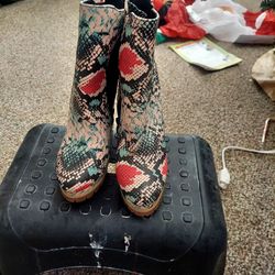 Python Multi-Color Boots