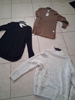 Sweaters From Macy's.  New. Medium