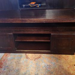 Solid Wood Entertainment Center