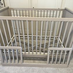 Pottery Barn Kids x West Elm Kids Crib plus Mattress 