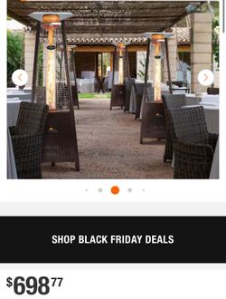 Paragon Outdoor Inferno 42,000 BTU Hammered Bronze Propane Tower Heater with Wheels (235) V Questions & Answers