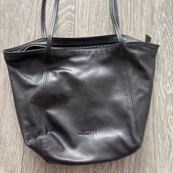 Black leather purse (ORSYN brand)