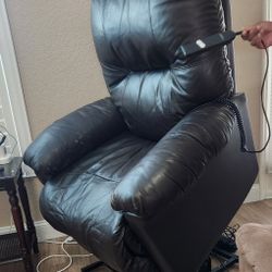 Recliner Dark Brown  Leather  $50.00