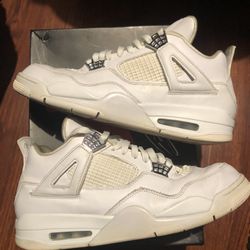 Size 12  Jordan 4 Pure Moneys