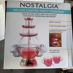 deluxe lighted party fountain