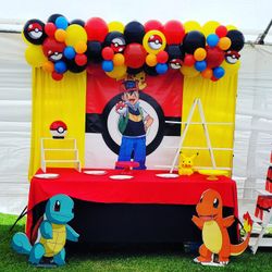 Pokemon Theme Party 🥳🥳🥳🎈🎈🎈🎉