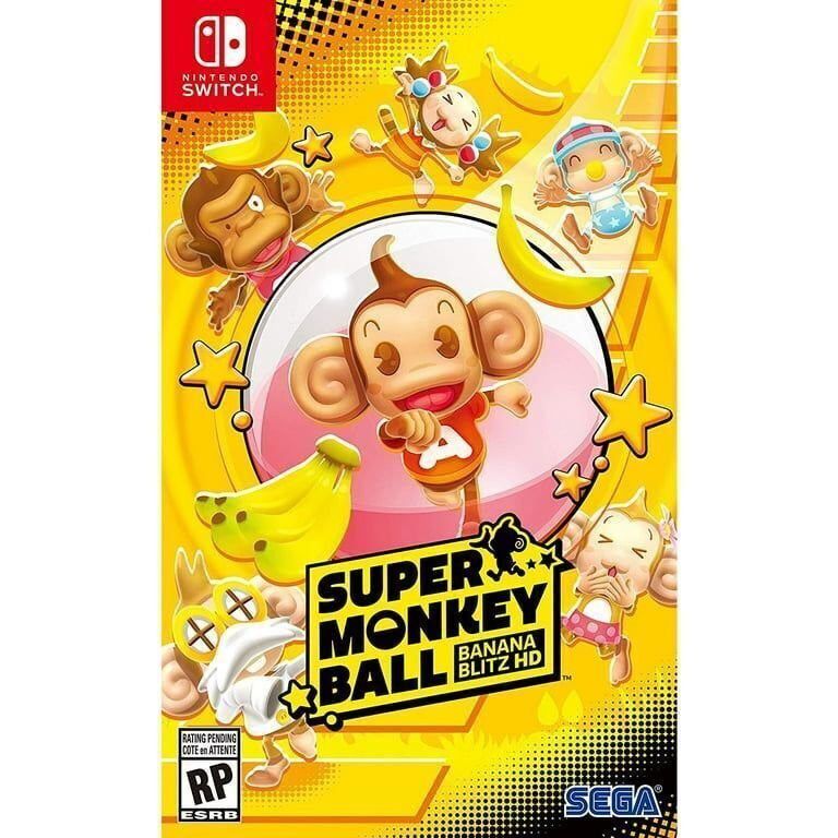 SUPER MONKEY BALL: BANANA BLITZ | STANDARD EDITION | PHYSICAL COPY FOR NINTENDO SWITCH | NEW IN BOX | FACTORY SEALED