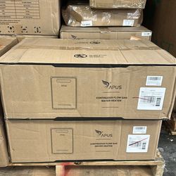 APUS 190,000 BTU outdoor tankless water heater