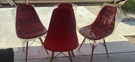 Red chairs