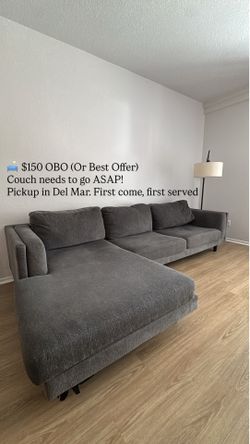 GREY COUCH